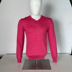 Hugo Boss Slim Fit Pink Sweater Size Large